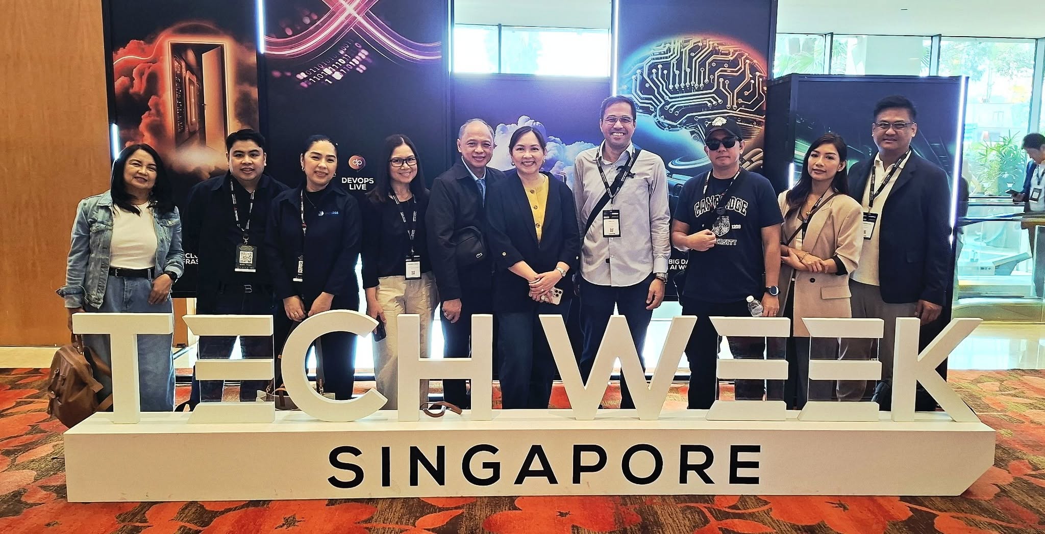 PAIBA delegation at Tech Week Singapore